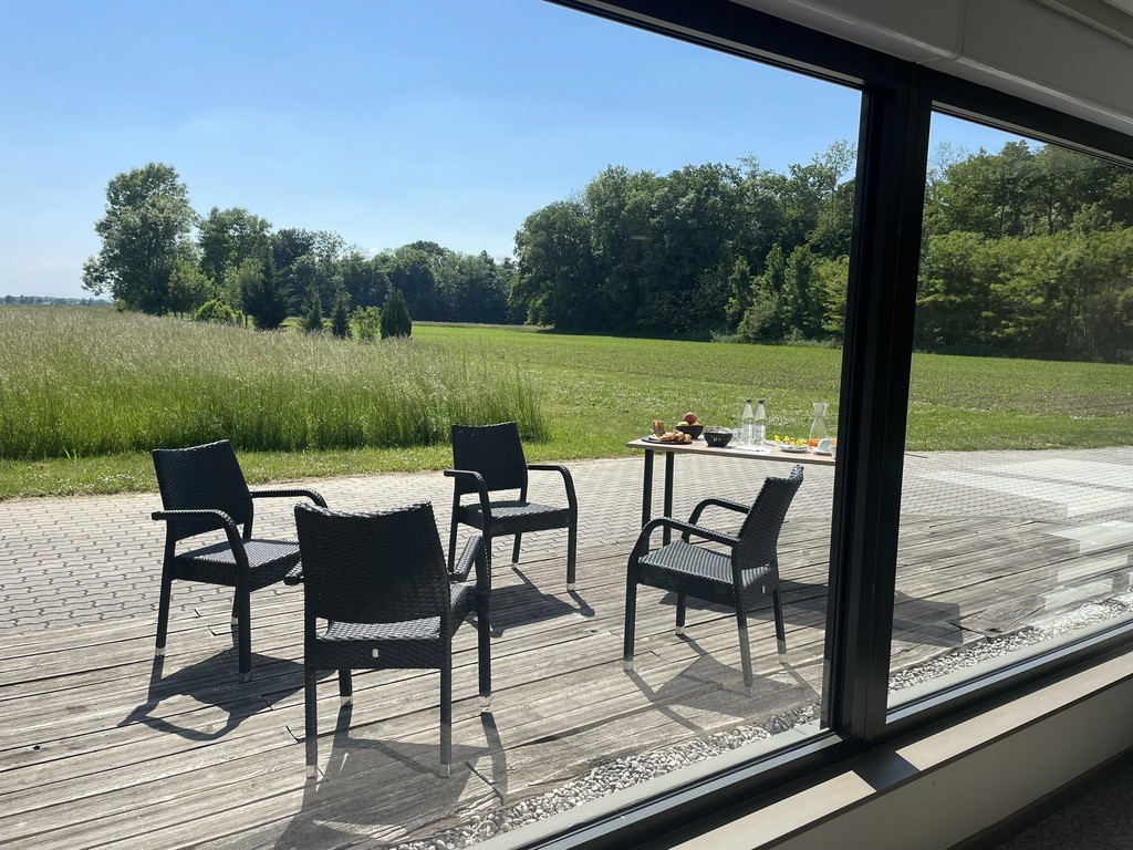 Terrasse en pleine nature pour vos pauses séminaire